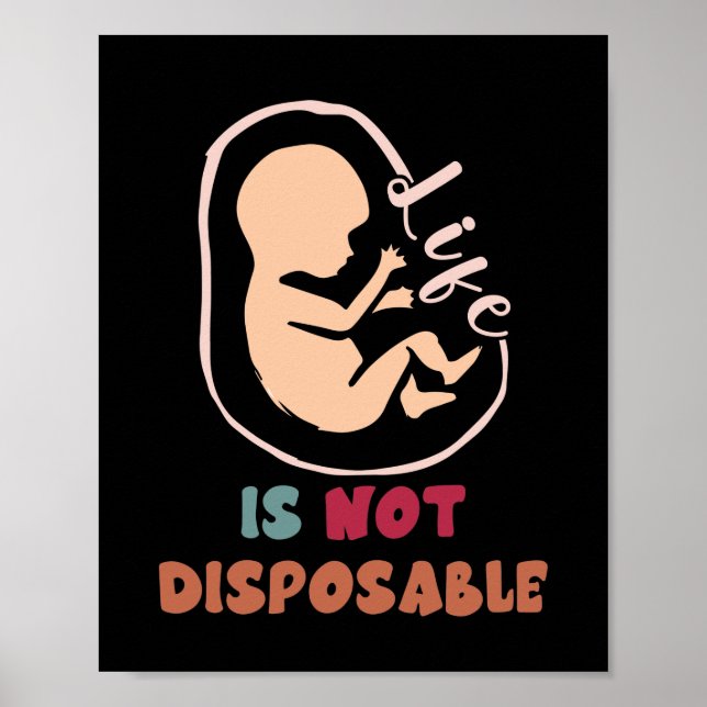 ProLife- behandling av abort är inte engångsbart Poster (Framsidan)
