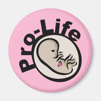 ProLife Fetus Design Magnet