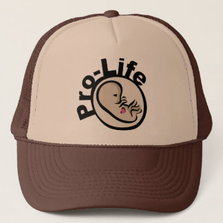 ProLife Fetus Design Truckerkeps