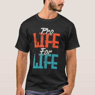 Prolife Generation Life börjar med Womb Republican T Shirt