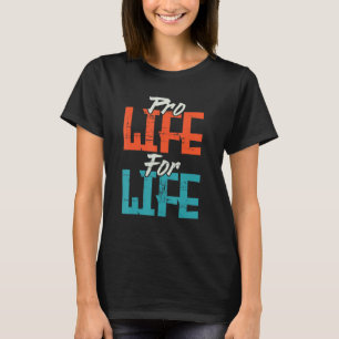 Prolife Generation Life börjar med Womb Republican T Shirt