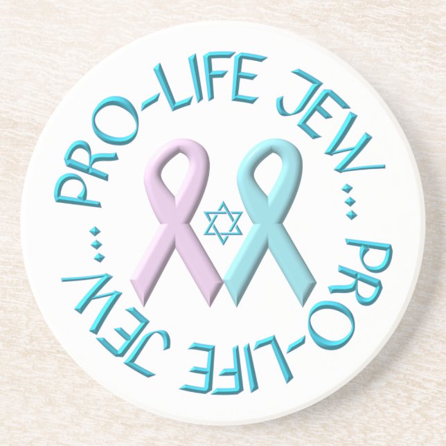 "ProLife Jew" med David & Rosett band-stjärnan Underlägg (Framsidan)