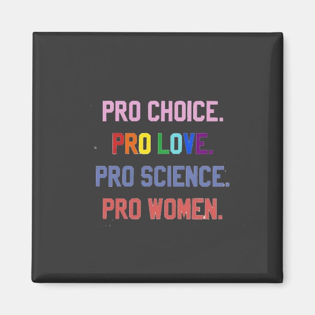 ProLife Pro-Science ProWomen-proffs för ProWomen Magnet (Framsidan)