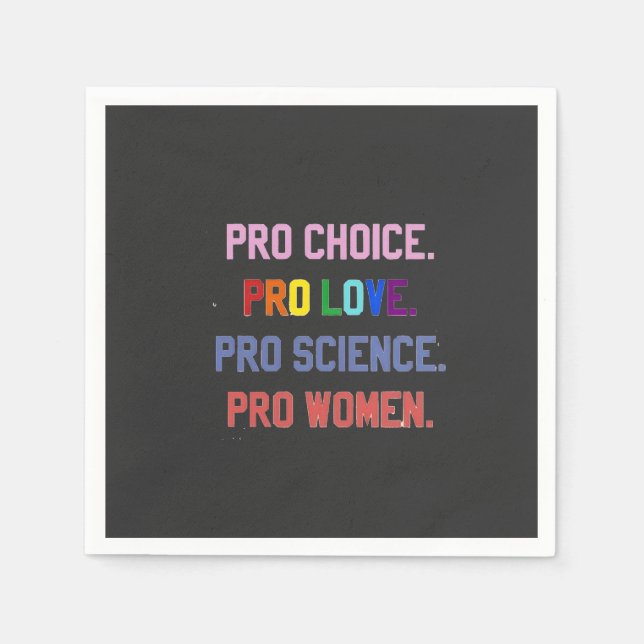 ProLife Pro-Science ProWomen-proffs för ProWomen Pappersservett (Framsidan)