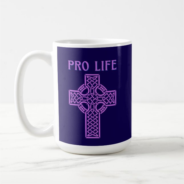 ProLife-Romsk-katolska Kor-kaffe Mugg (Vänster)