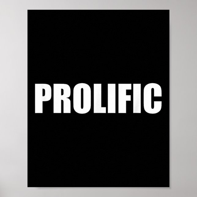 Prolific Insrational For Entrepreneurs  Poster (Framsidan)