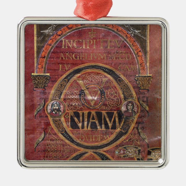 Prologue av gospelet av St Luke Julgransprydnad Metall (Framsidan)