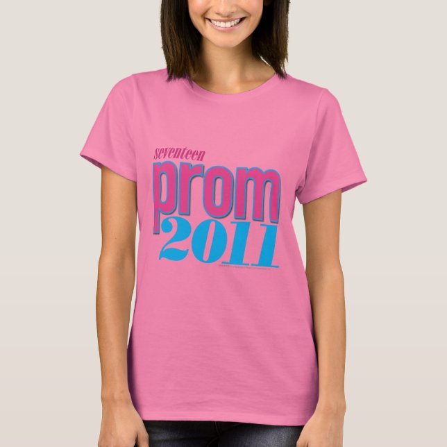 Prom 2011 - Aqua T-shirt (Framsida)