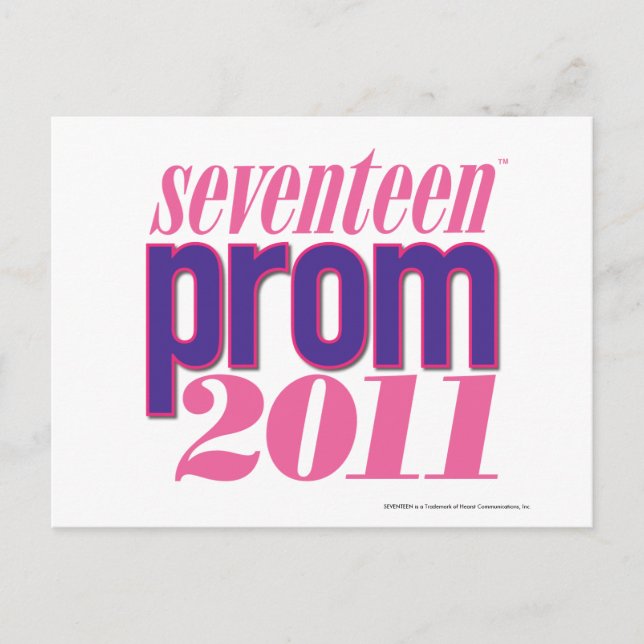 Prom 2011 - Lila Vykort (Framsida)