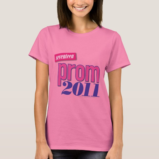 Prom 2011 - Rosa T-shirt (Framsida)