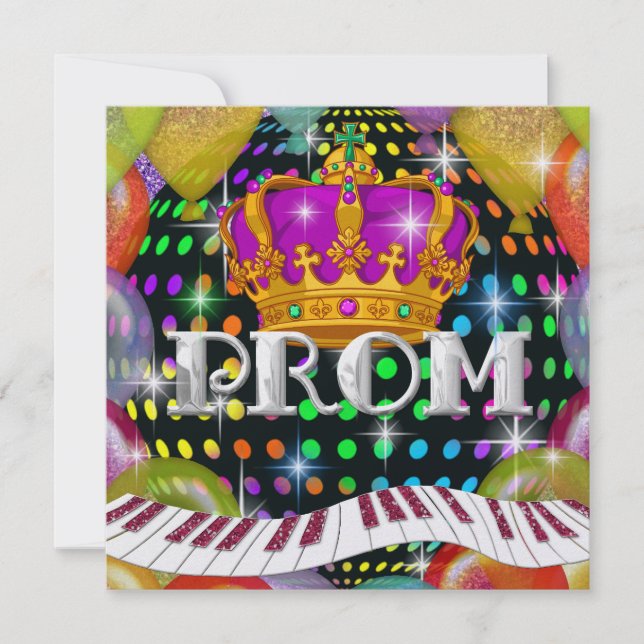 Prom-inbjudan - SRF-inbjudan Inbjudningar (Framsida)
