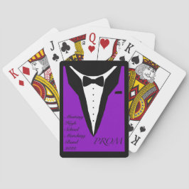 Prom-kort (Lila) Casinokort