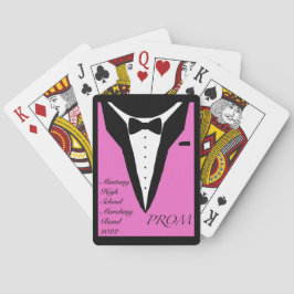 Prom-kort (Rosa) Casinokort
