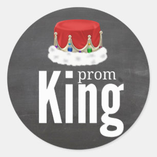 Prom Kung Runt Klistermärke