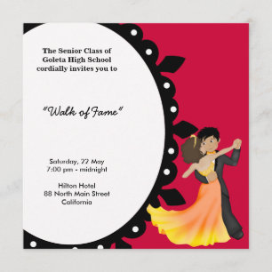 Prom Night Dance Inbjudningar