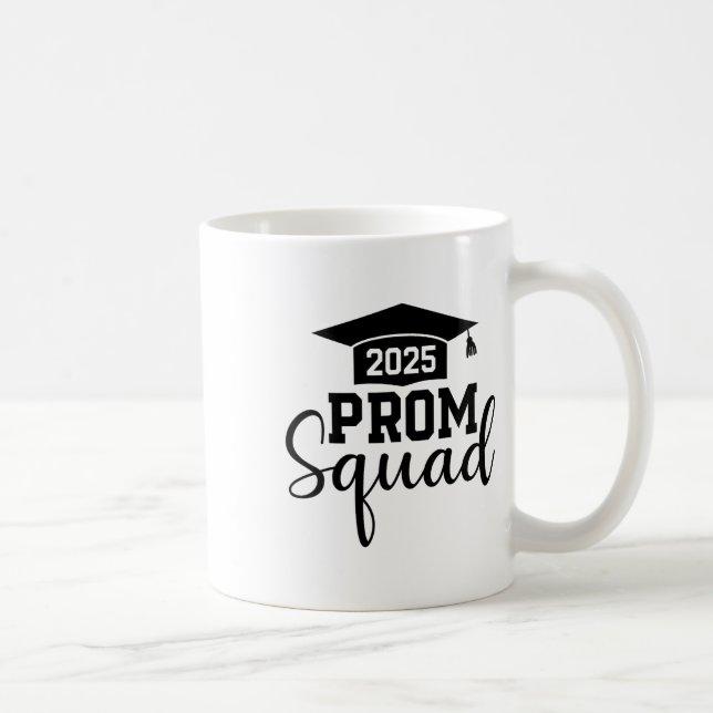 Prom Squad 2025 LUNT Student Prom Cl of 2025 1 Kaffemugg (Höger)