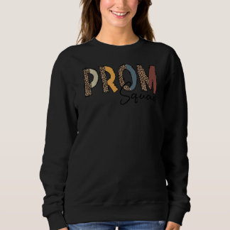 Prom Squad Leopard Print Studenten Family Matchin T Shirt