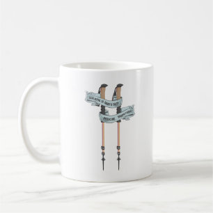 promenad är den bästa medicinen Hippokrates vandri Kaffemugg