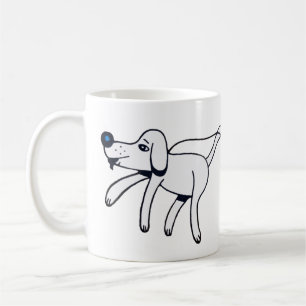 Promenad, Hundvalp. Kaffemugg