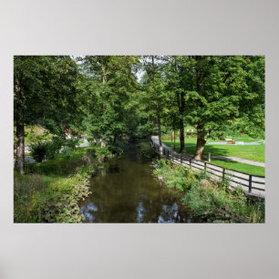 Promenad i parken poster