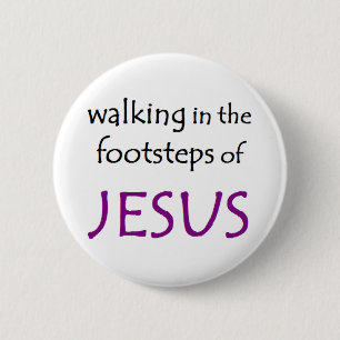 promenad med jesus knapp