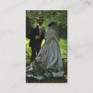 Promenad (Stroll)erna av Monet Bröllop Tilläggskort