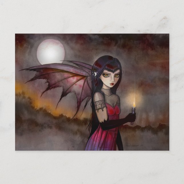 Promenad Victoria Vampire Fe Postkort Vykort (Framsida)