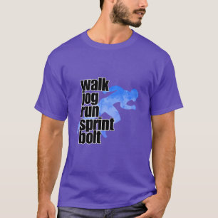promenadbult i springa t shirt