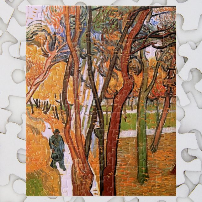 Promenaden: Fallande löv av Vincent van Gogh Pussel (Skapare uppladdad)