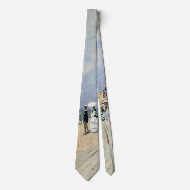 Promenaden vid Trouville av Claude Monet Slips (Framsida)