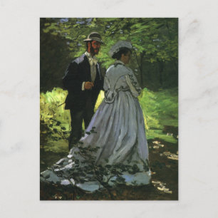 Promenaderna, även känd som De Promenerande av Cla Vykort