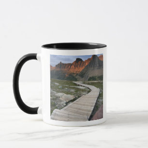 Promenadstig i Waterton Glacier International Mugg