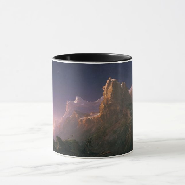Prometheus Bound (av Thomas Cole) Mugg (Center)