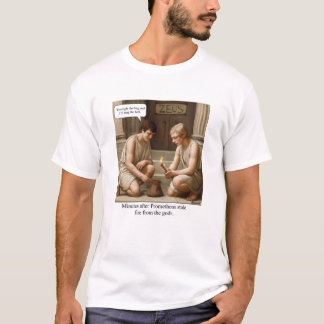 Prometheus stal eld från gudarna. t shirt