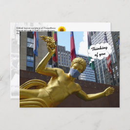 Prometheus, tänka på dig - vykort