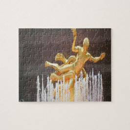 Promethus Fontän New York Pussel