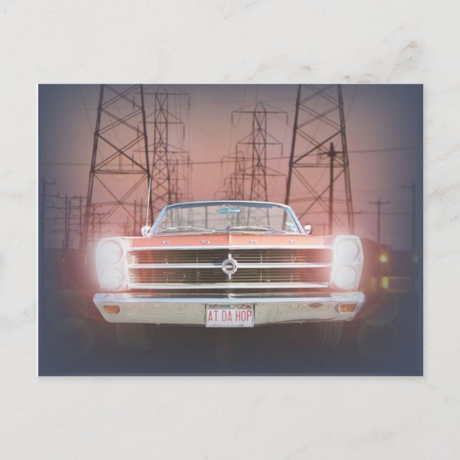 Promised Road in November Postcard Vykort (Framsida)