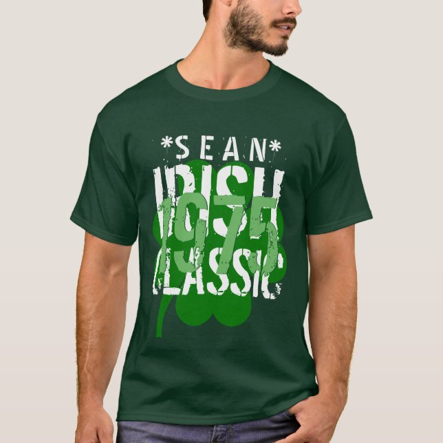 PROMO5 1975 IRLÄNDSK KLASSIKER 40th eller någon Tee Shirt (Framsida)