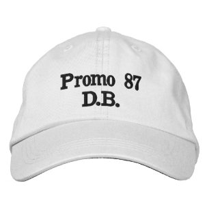 Promo 87 DB Broderad Keps