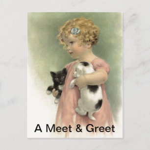 Promo Rädding Meet & Greet Pet Adoption med vykort