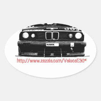 Promo Sticker 2 Ovalt Klistermärke