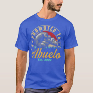 Promoted to Abuelo Est 2022 Men Vintage First Time T Shirt