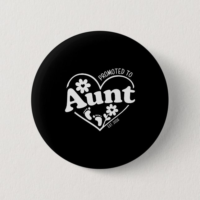 Promoted To Aunt Est. 2026 New Aunti Pregnancy Ann Knapp (Framsida)