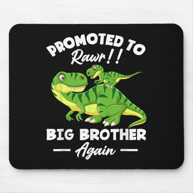Promoted To Big Brother Again Dinosaur Lover Gift  Musmatta (Framsidan)