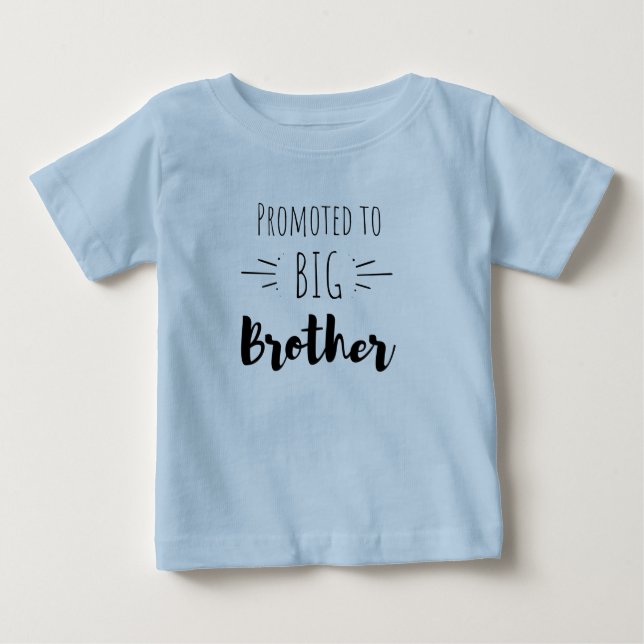 Promoted to big brother t shirt (Framsida)