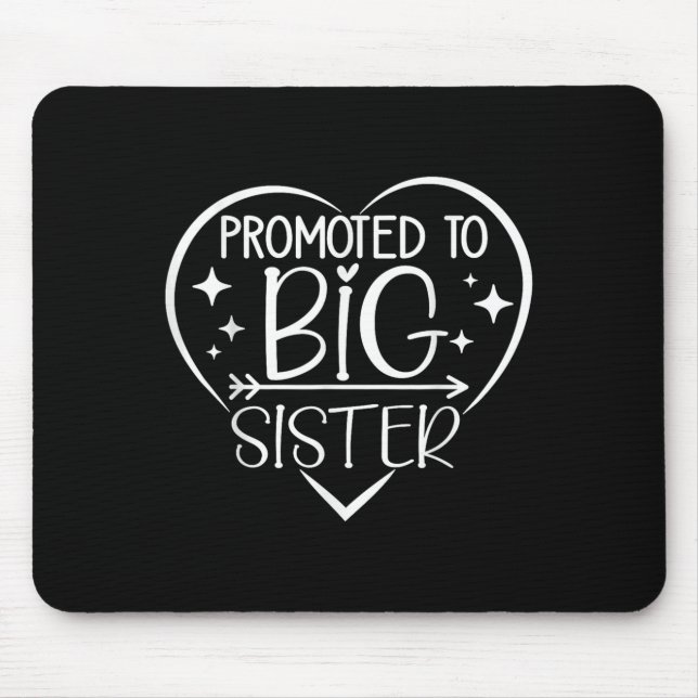 Promoted To Big Sister - New Baby Birth Announceme Musmatta (Framsidan)