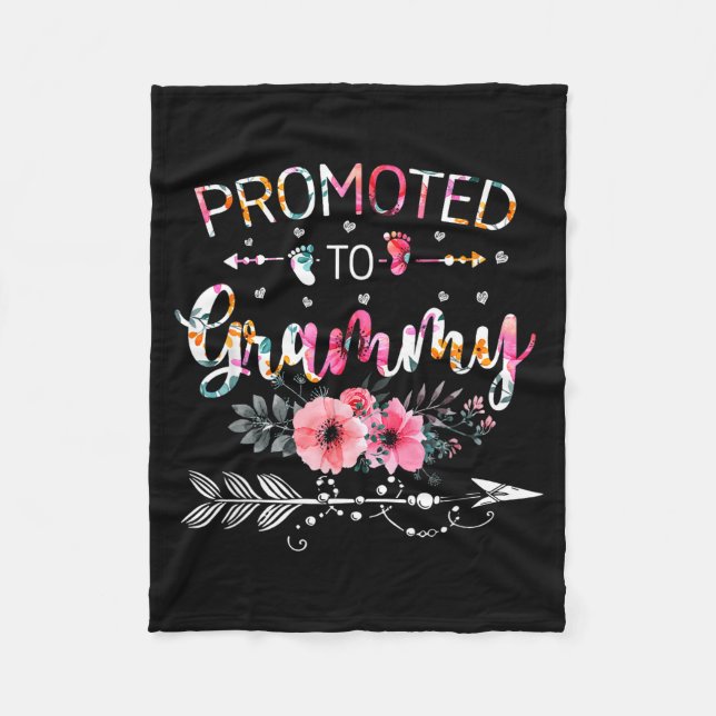 Promoted To Grammy Announcement Funny New Grammy M Fleecefilt (Framsidan)