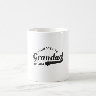 Promoted to Grandad 2026 Kaffemugg