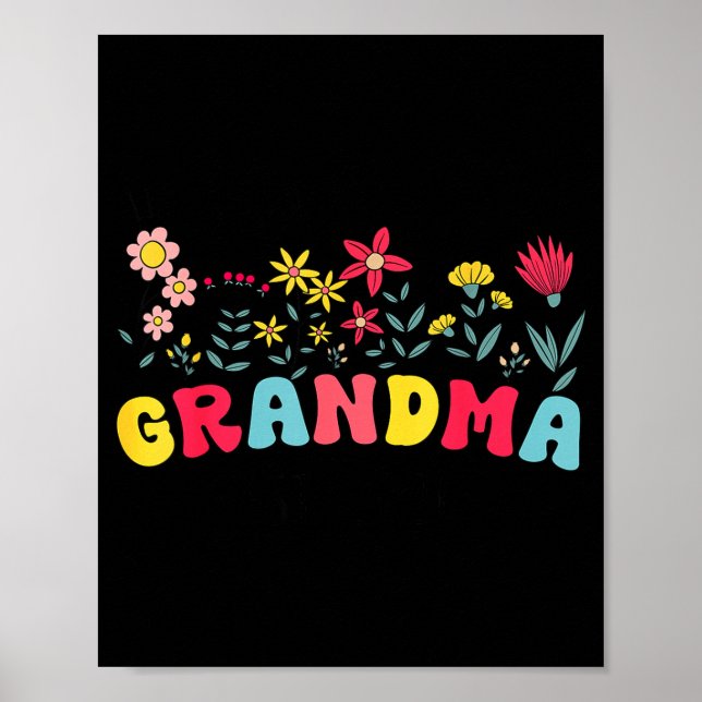 Promoted To Grandma Est 2026 Soon To Be New Grandm Poster (Framsidan)