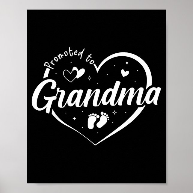 Promoted To Grandma Soon To Be Grandmom New Gigi F Poster (Framsidan)